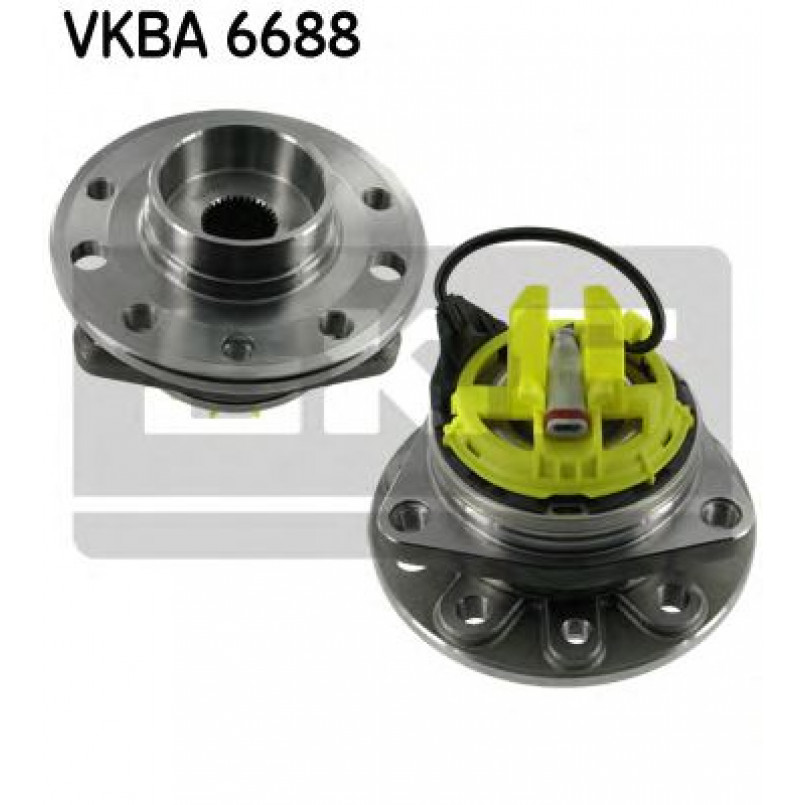 VKBA 6688 SKF Ступиця колеса в зборі